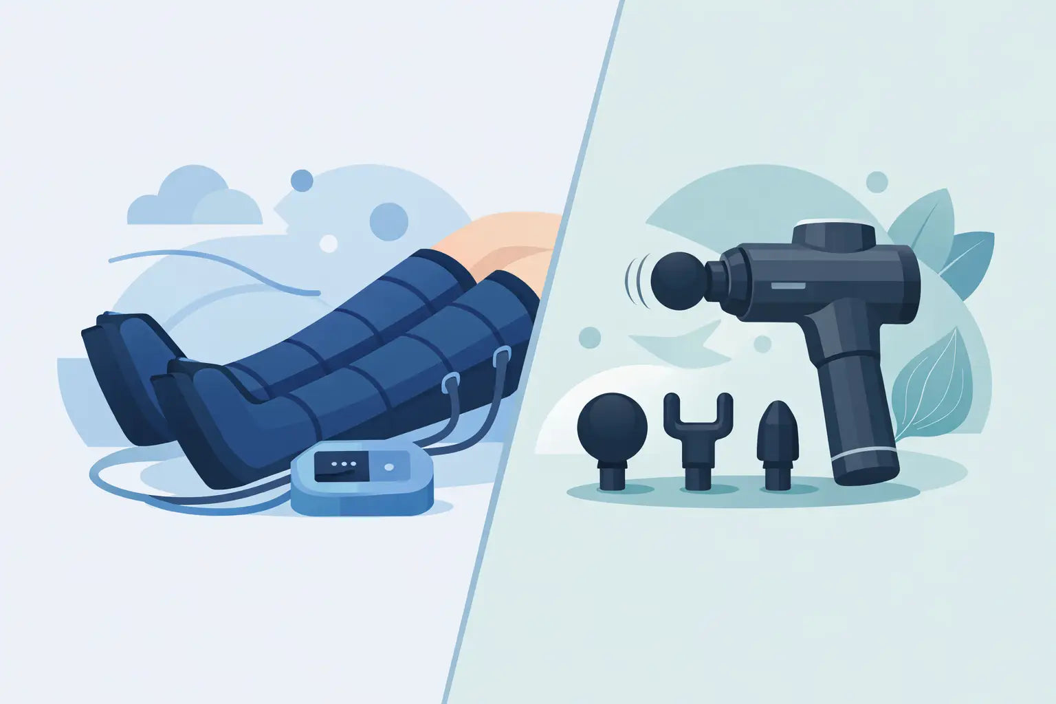 Compression Boots vs Massage Gun